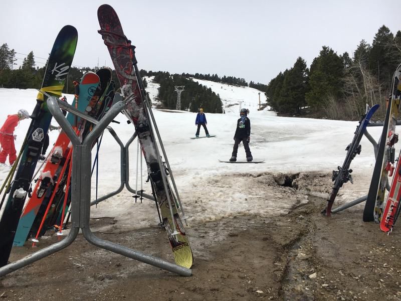 The base of Great Divide